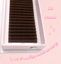 Load image into Gallery viewer, *Brown* Mink Lash Collection 0.05 Volume - Single Lengths