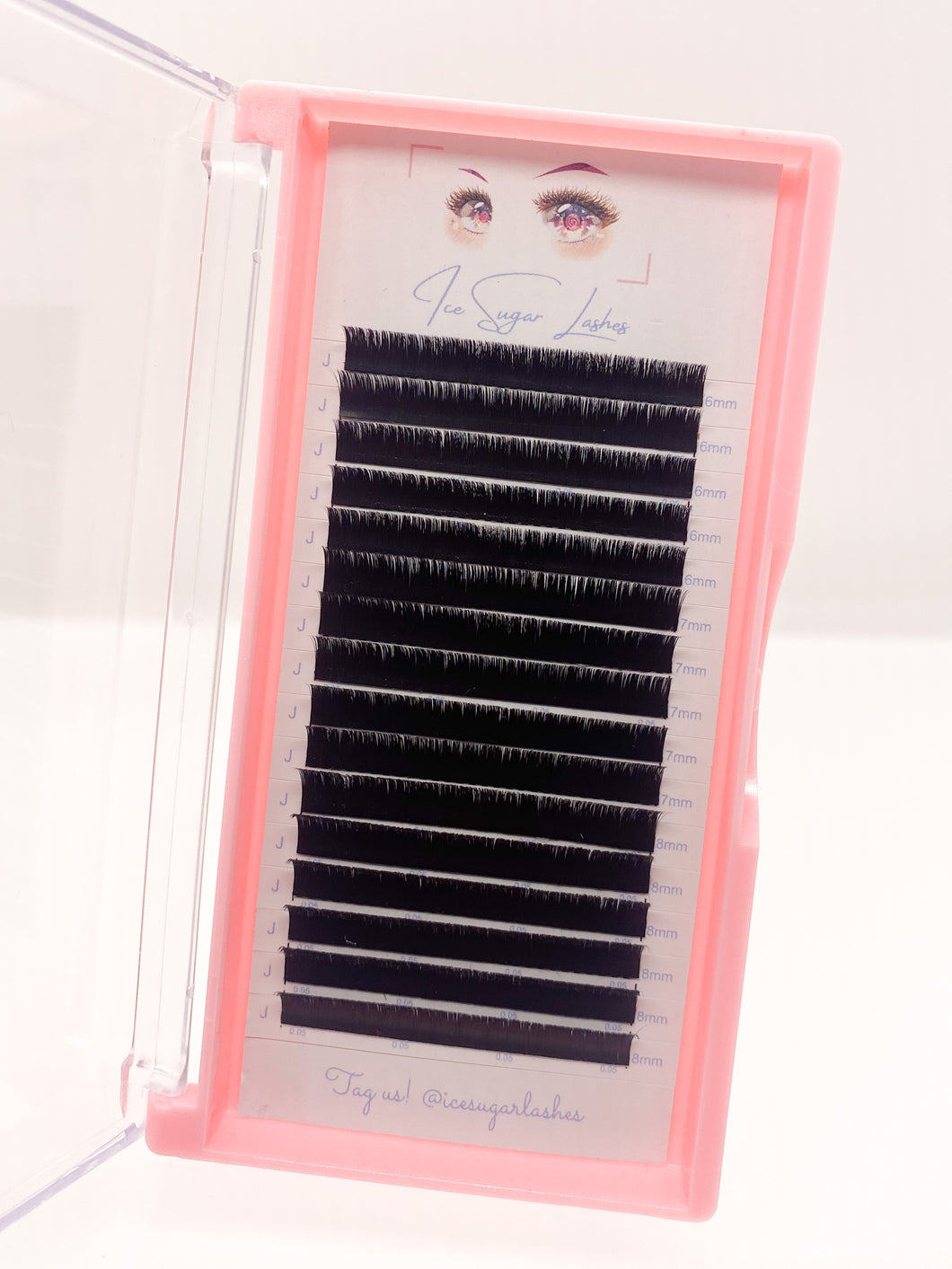 Matte Lash Trays - Bottom Lashes